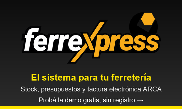 Gestioná tu ferretería con FerreXpress