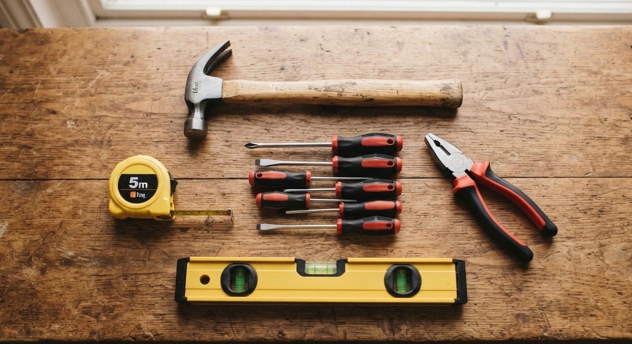 5 herramientas manuales que no pueden faltar en el mostrador